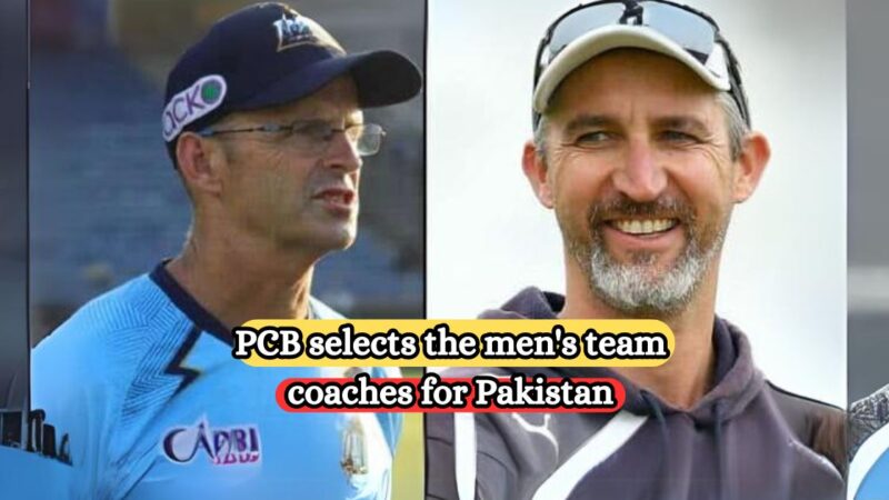 PCB selects the men’s team coaches for Pakistan