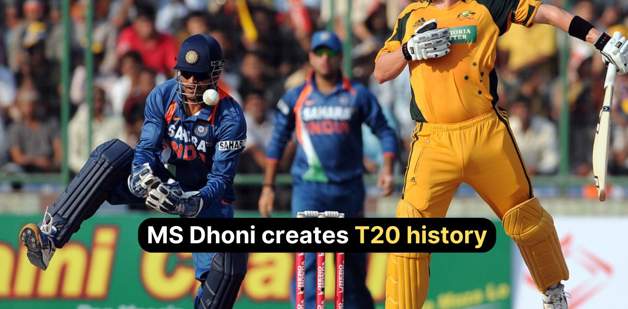 IPL 2024: During DC vs. CSK, MS Dhoni creates T20 history